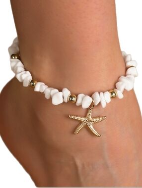 Beach Starfish Ankle Bracelet Boho Anklet